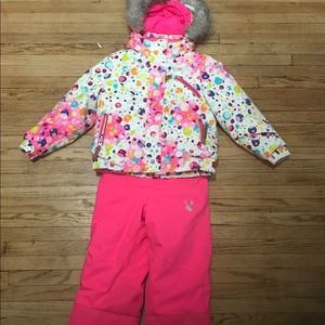 Spyder snow suit and jacket